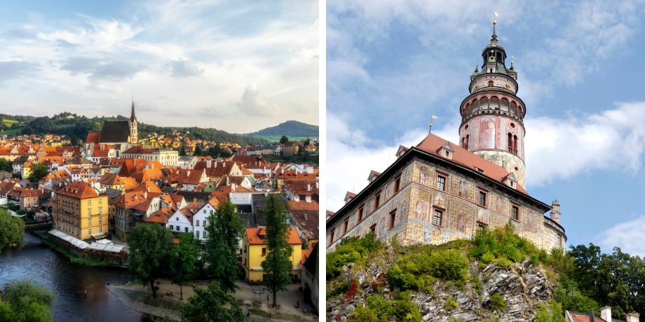 Treinrit naar Český Krumlov