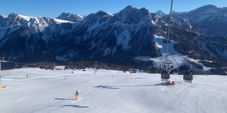 Single wintersportvakantie in maart piste