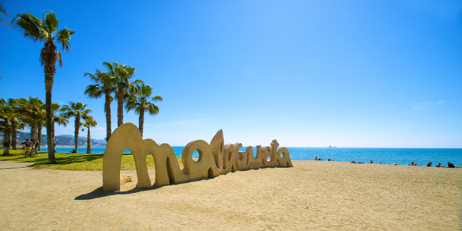 Stadsstrand La Malagueta Malaga