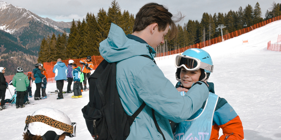 Eenouder wintersportvakantie 