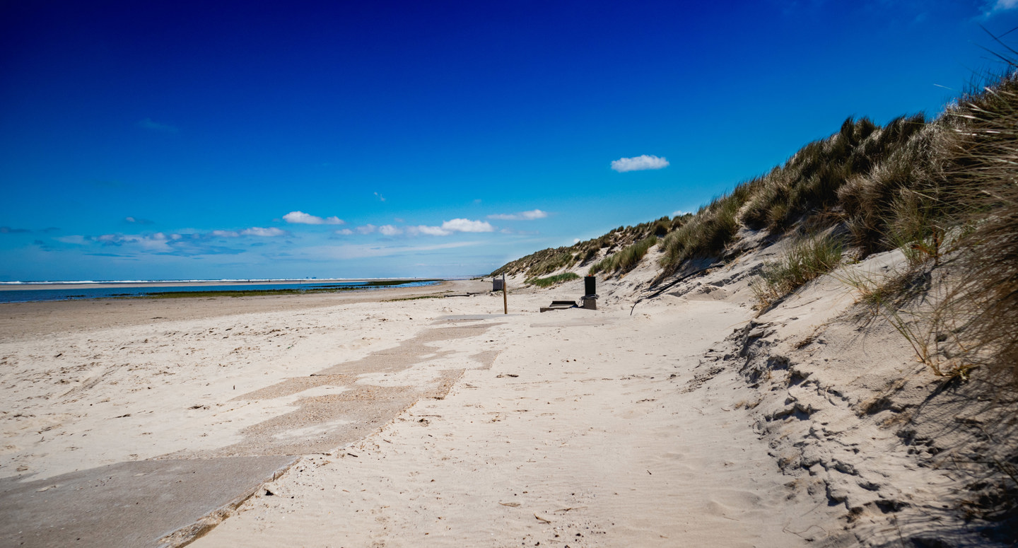 Nederlandse duinen in Ameland