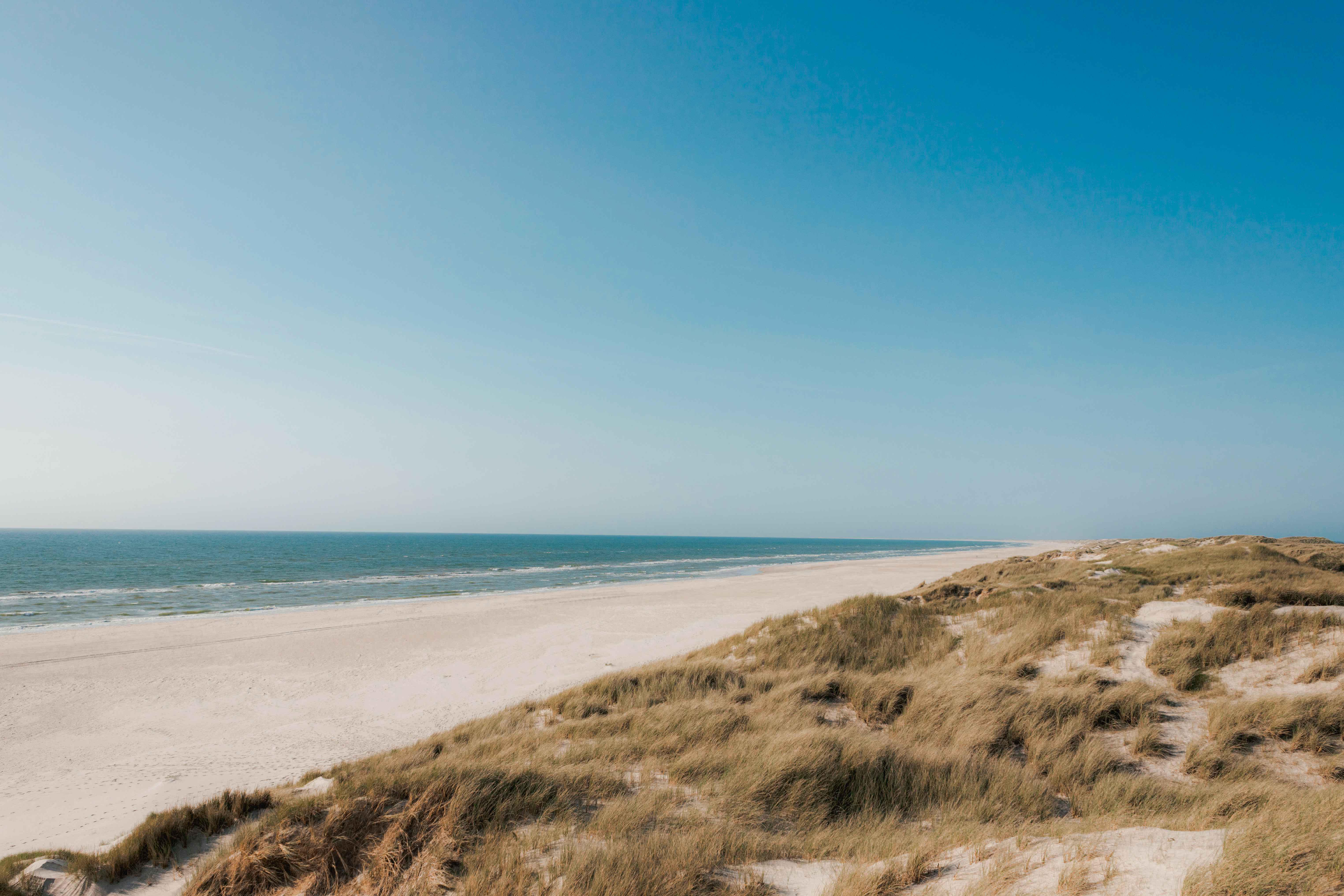 De Deense Westkust in de zomer