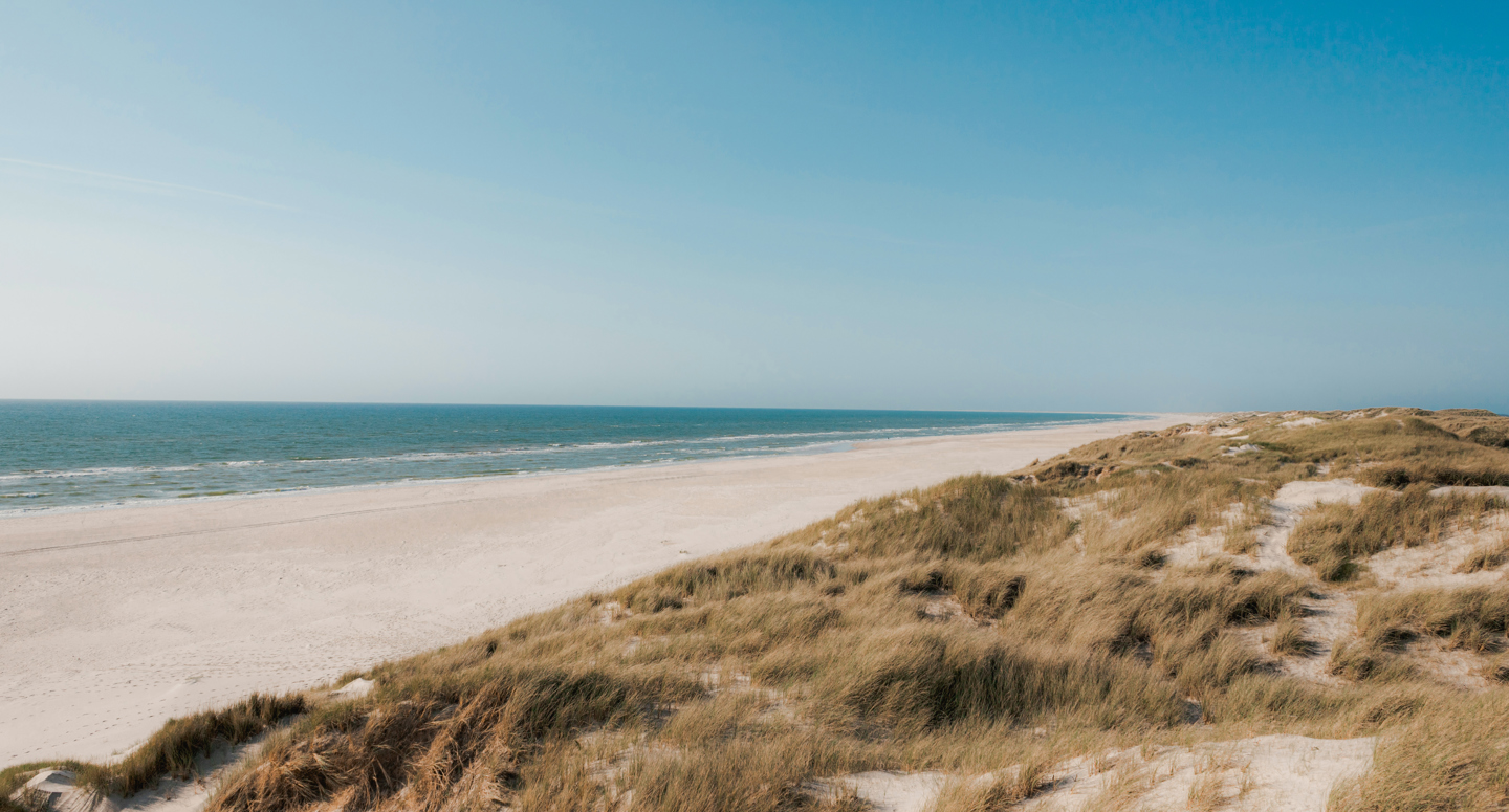 De Deense Westkust in de zomer