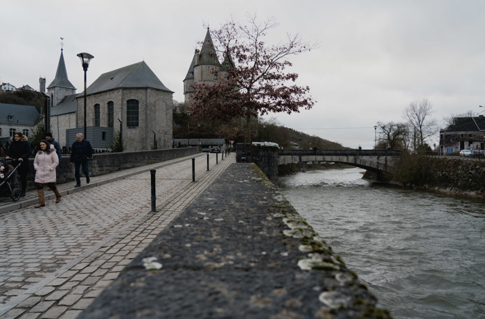 Langs de kade in Vielsalm